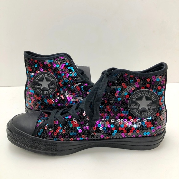 sequin high tops